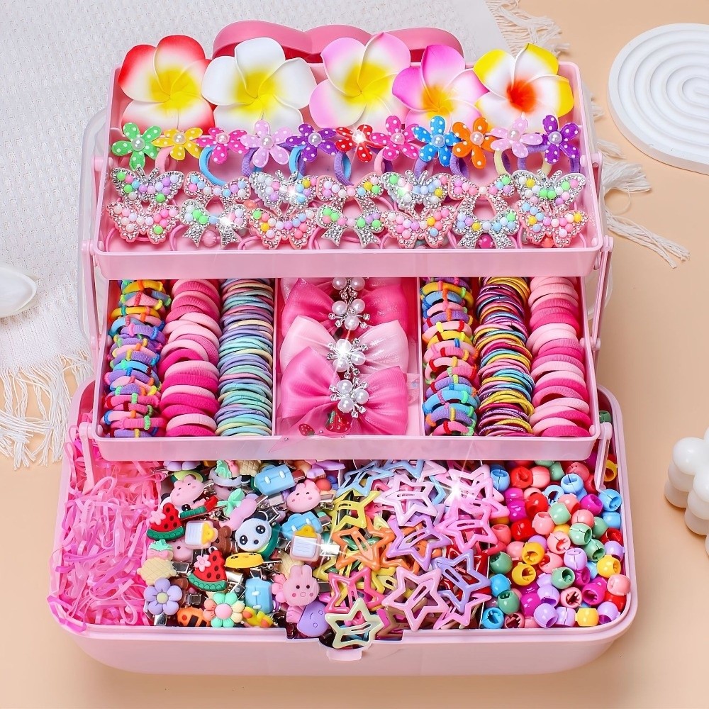 Hair Care Gift Set - Bow High Elastic Hair Accessories Set
