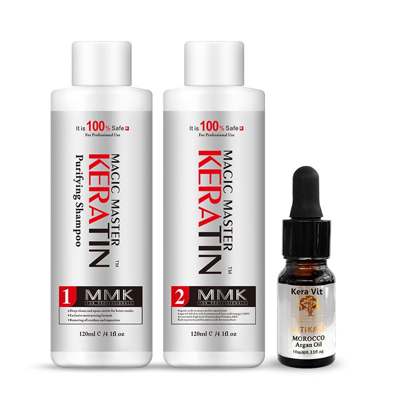 Keratin Treatment Set - Professional Keratin Coconut Smelling Without Formalin