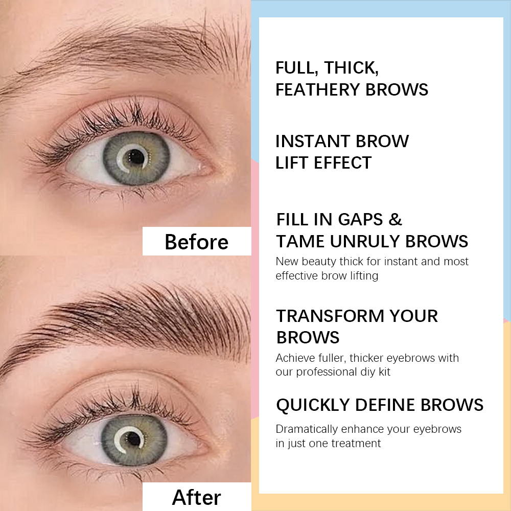 New Professional Brow Perm Set - Keratin Treatment Set recension och pris
