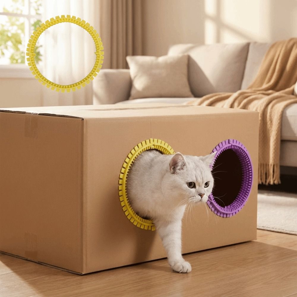 Plastic Cat Tunnel Brush Soft  - House Hair Care recension och pris