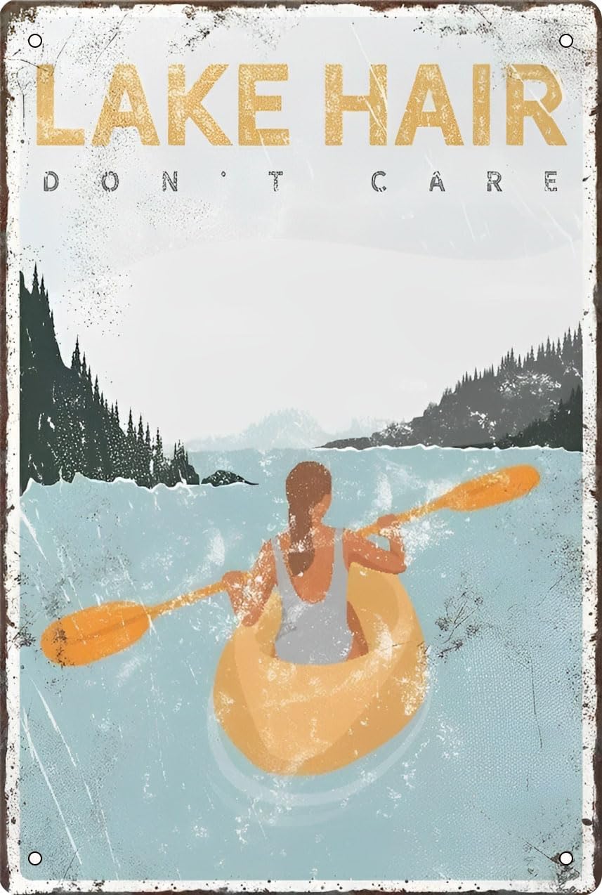 Lake Hair Dont Care Poster - Y - House Hair Care recension och pris