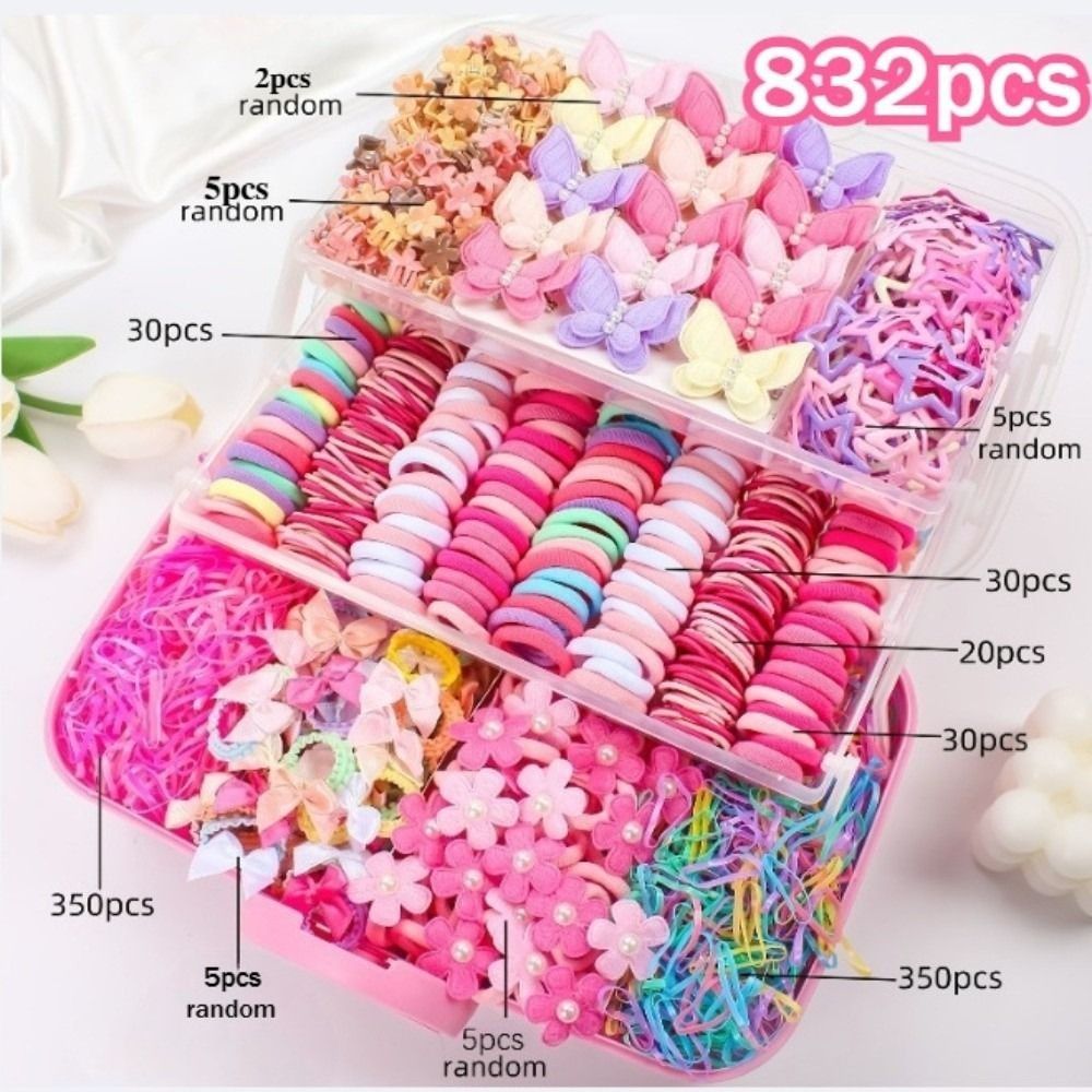 Flower High Elastic Hair Acces - Hair Care Gift Set recension och pris