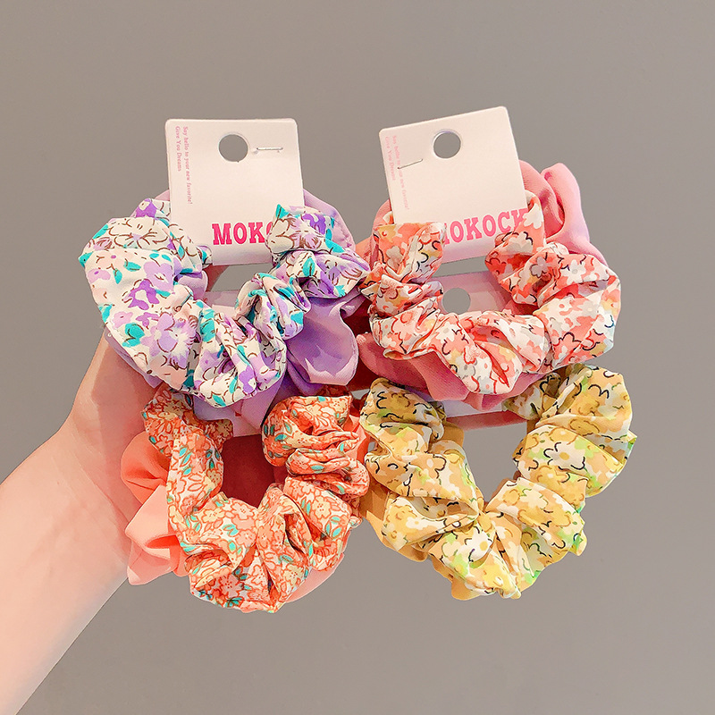 New 2PCS/Set Floral Print Hair - Hair Care Gift Set recension och pris