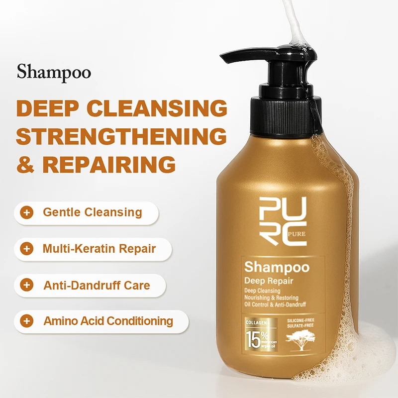 PURC Morocco Argan Oil Shampoo - Keratin Treatment Set recension och pris