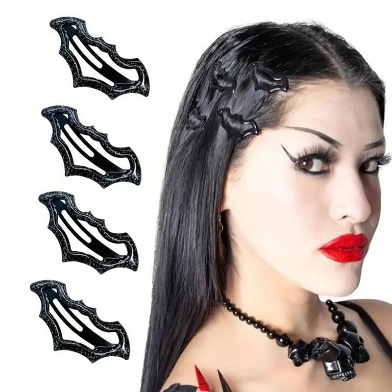 △ 10Pcs Halloween Bat Hairpins - Hair Care Gift Set recension och pris