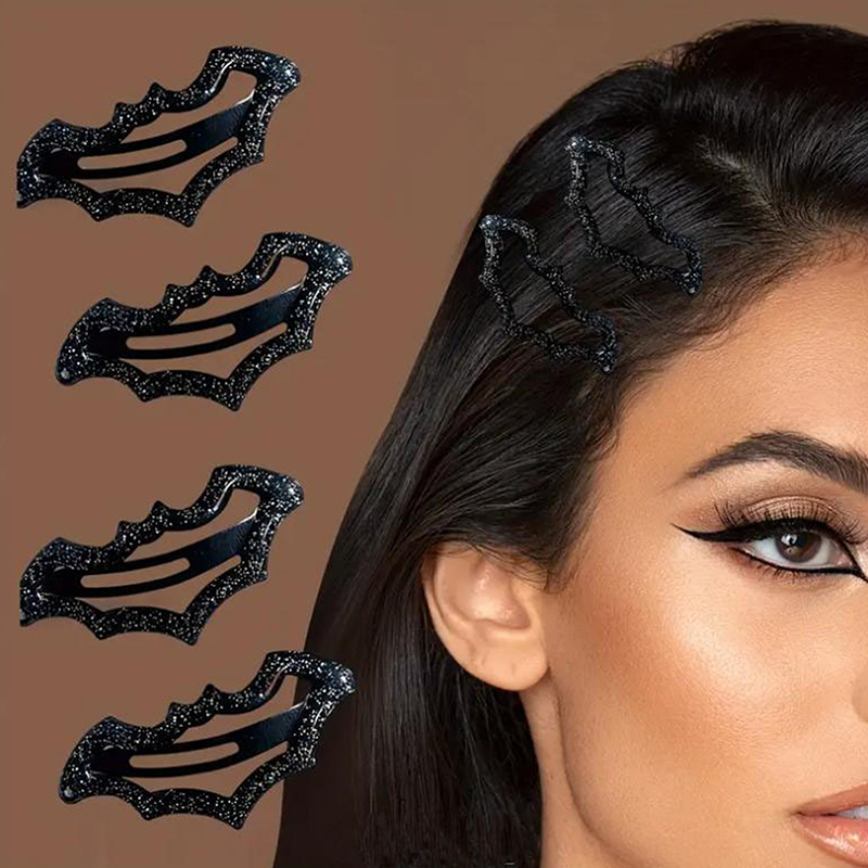△ 10Pcs Halloween Bat Hairpins - Hair Care Gift Set recension och pris