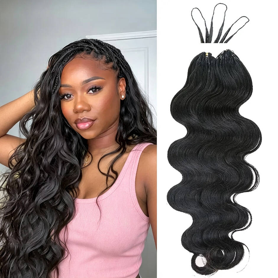 ISEE HAIR Body Wave Feather Cr - Crochet Braiding Hair recension och pris