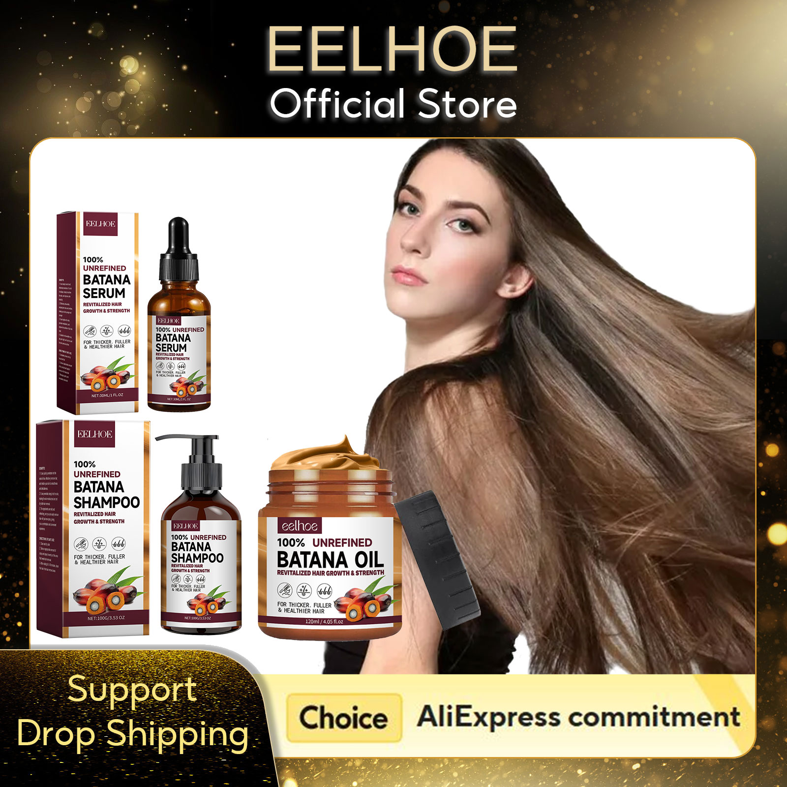 EELHOE Natural Batana Oil Deep - Keratin Treatment Set recension och pris