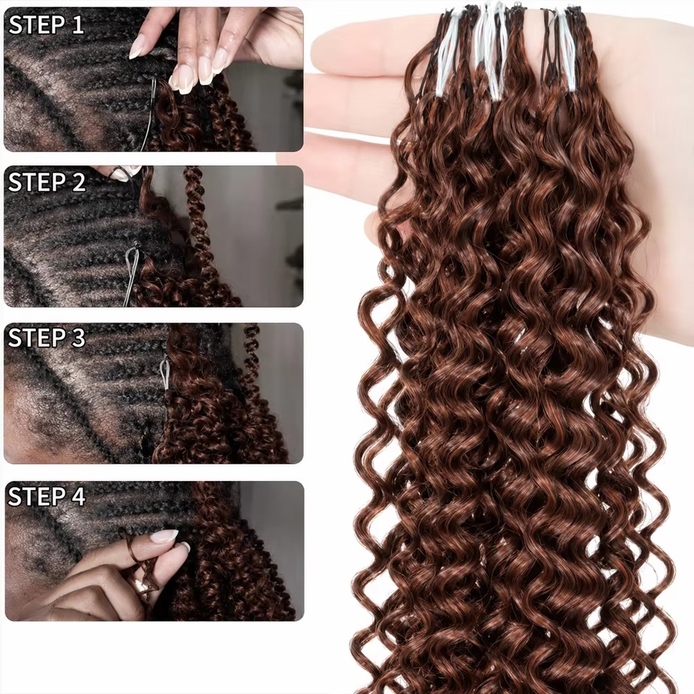 Smilegirl  Deep Wave Crochet H - Crochet Braiding Hair recension och pris