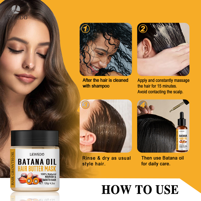 Batana Oil Hair Growth Kit Tra - Keratin Treatment Set recension och pris